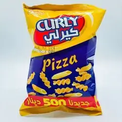 Curly Pizza Chips