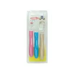 Babyland Baby Soft Silicone Spone 3 Pcs