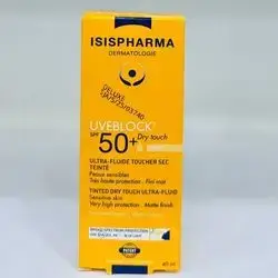 ISIS PHARMA UVEBLOCKL 50+ Dry touch LIGHT  Peaux sensitiv skin