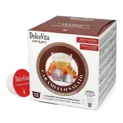 Dolce Vita Salted Caramel Compatible Capsules for Dolce Gusto® – 12 Capsules
