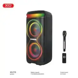 XO PORTABLE PARTY SPEAKER WITH BOOMBOX P.M.P.D 40W XO-F70