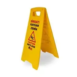 Slippery Floor Slab Original Yellow
