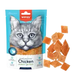WANPY Chicken jerky Bites Snack For Cats 80g - 1343