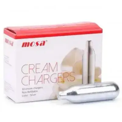 MOSA N₂O Cream Chargers – 10 Pack