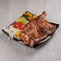 Half Grilled Chicken With Salad