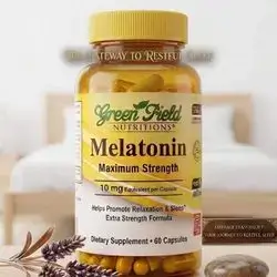 Green Field Melatonin Maximum Strength 10mg (60 capsules)