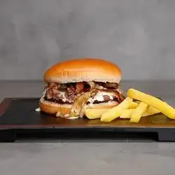 French Onion Burger