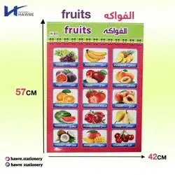 Types of Fruits 42x57