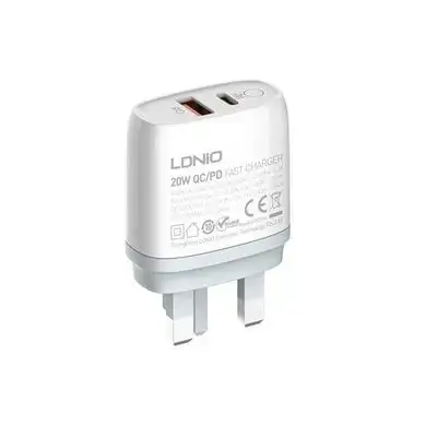 Ldnio 20w fast charger a2424c 1033ch usbc to lightning