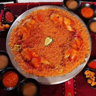 Mansaf With Two Chickens
