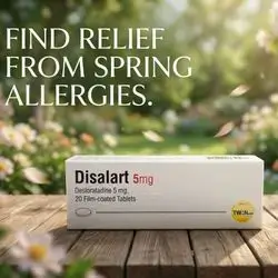 Disalart 5mg (Desloratadine) – 20 Film-coated Tablets