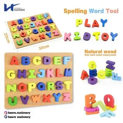 Alphabet puzzle board 23x30cm