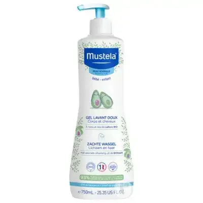 Mustela Gentle Cleansing Gel for Hair & Body with Avocado 750ml