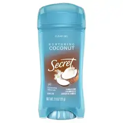 Secret Clear Gel Coconut 73g