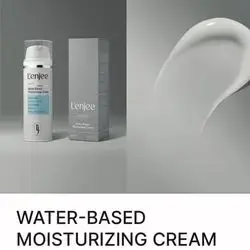 lenjee vitality water-based moisturizing cream 50ml for daily use and for all skin types