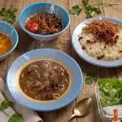 قلیة مع أرز