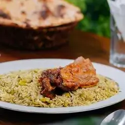 Rice With Bean Meat
