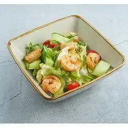 Fresh Salad With Shrimp And Couscous