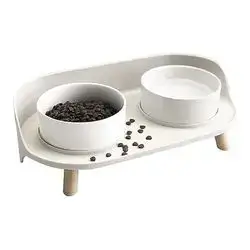 Luxury Ceramic Dual Pet Bowl