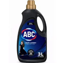 ABC Liquid Laundry Detergent For Black Clothes 3L