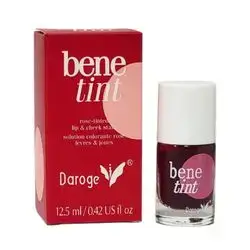 TINTA PARA LABIOS Y MEJILLAS COLOR ROSA ACABADO NATURAL Y DURADERO BENE TINT DAROGE 12.5ML (DUPE DE BENEFIT)