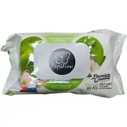 Papilion Wet Wipes Greenapple 100's