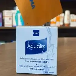acuaiss moisturising drops with hyaluronic acid preservative free 20 single dode vials * 0.35 