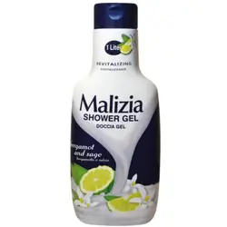 Malizia Shower gel beragamol and sage 1000ml