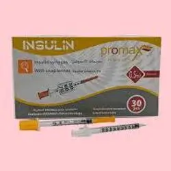 insulin promax (insulin syringe with snap lenses) 0.5ml