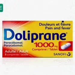 Doliprane paracetamol 1000 mg sanofi