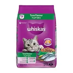 Whiskas Tuna Adult Cat Dry Food 1+ Year 1.2 Kg