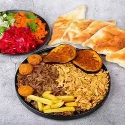 Mix Chicken And Gas Plate