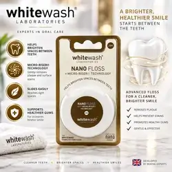 WhiteWash Laboratories Nano Floss – Micro-Riser® Technology, 25 m