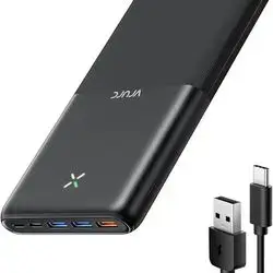 VRURC 30000mAh power bank, model T3016. 
