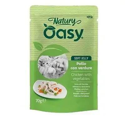 Oasy jelly chicken with vegetables 70g