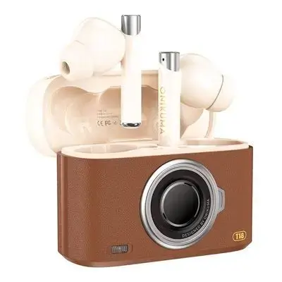 ONIKUMA T18 Wireless Gaming Earbuds – Brown