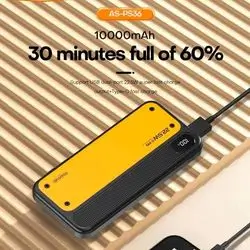 power bank abodos 10,000mA 22.5W A+C PD/1 year warranty
