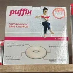 Puffix orthopedic seat cushion