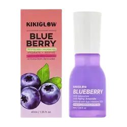 Sos Intensive Anti-Aging Ampoule Blue Berry Phyto Collagen . Hyaluronic Acid 40ml _ KIKIGLOW