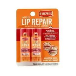 Lip repair O'Keeffe's unscented lip balm (2 pcs)