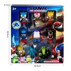 Set Collection Figure Super Sonic