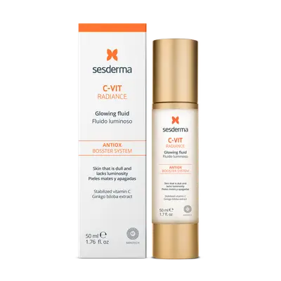 sesderma c-vit radiance glowing fluid 50ml