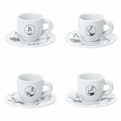 SET 4 TAZZINE MOKA CAROSELLO