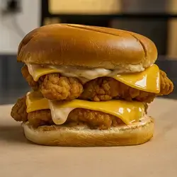 Double Cheesy Zinger - Sandwich