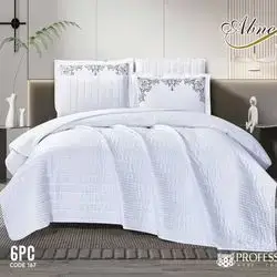 summer comforter set 2 person-6 pcs