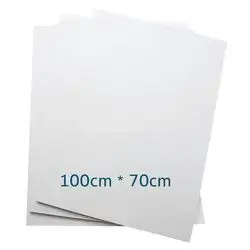 100Cm By 70Cm White Printed Paper