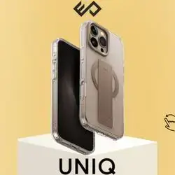 UNIQ Heldro Max FlexGrip™ Case with MagSafe Charging for iPhone 16 Pro Max - Desert Titanium