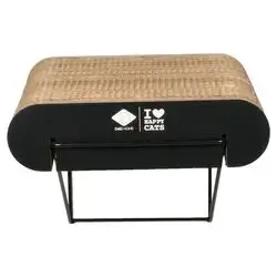 David s - cardboard wall shelf brown/black 30cm