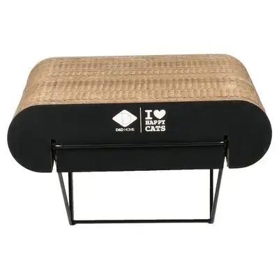 David s - cardboard wall shelf brown/black 30cm