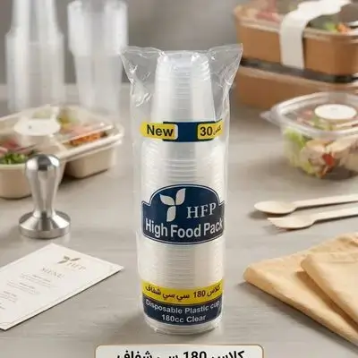 H. F. P. High food pack 180cc 100pcs